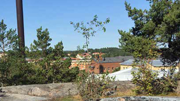 Utsikthöjd i Kråkbergsparken