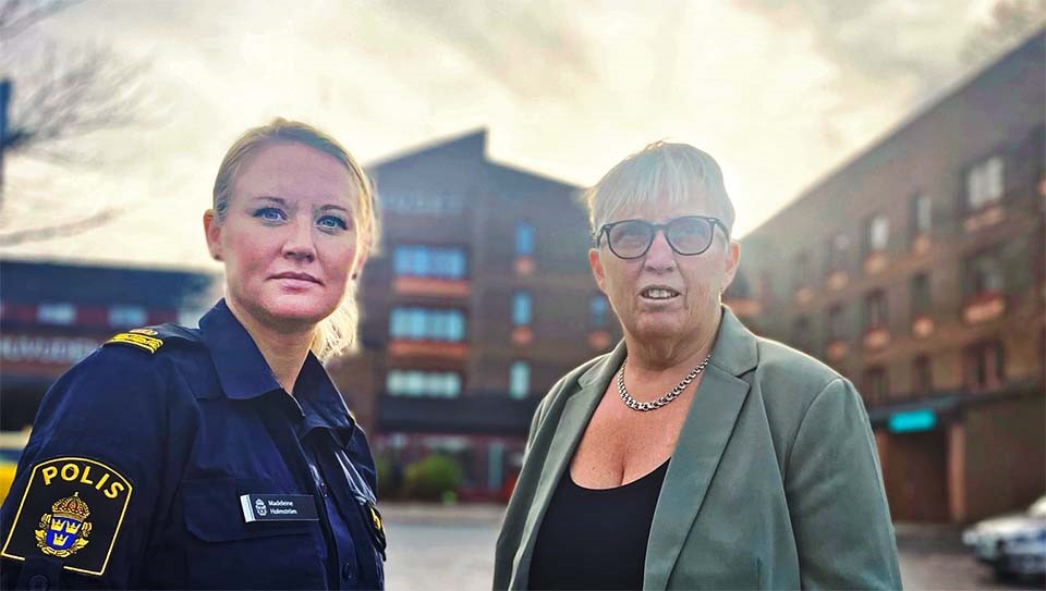 Kvinna som montör i en verkstad