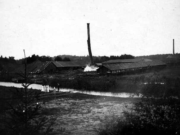 Åkers Kanal, foto från Österåkers hembygds- och fornminnesförening