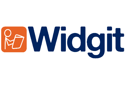 Tecknad bild av programmet Widgit