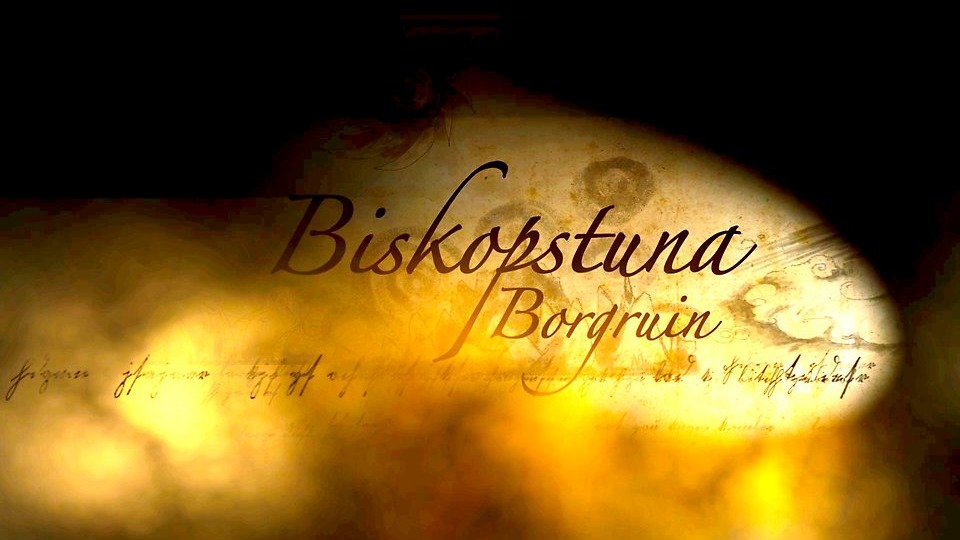 Stillbild ur Roger Perssons film om Biskopstuna borgruin