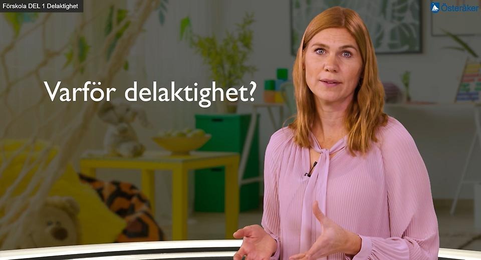 Bild på Emelie Westberg Bernemyt från filmen om delaktighet i förskolan