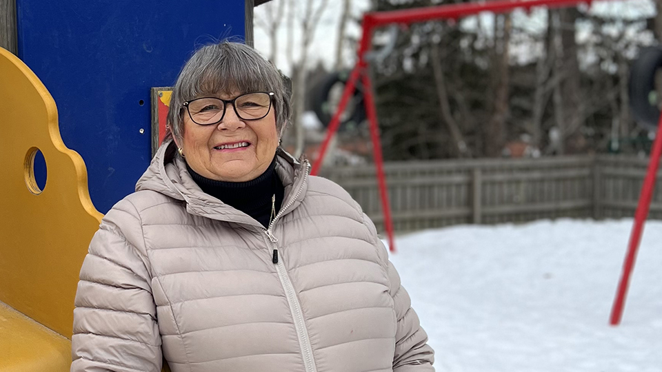 Bild på Ann-Mari Rudholm, pensionär och vikarie på Österåkers kommun.