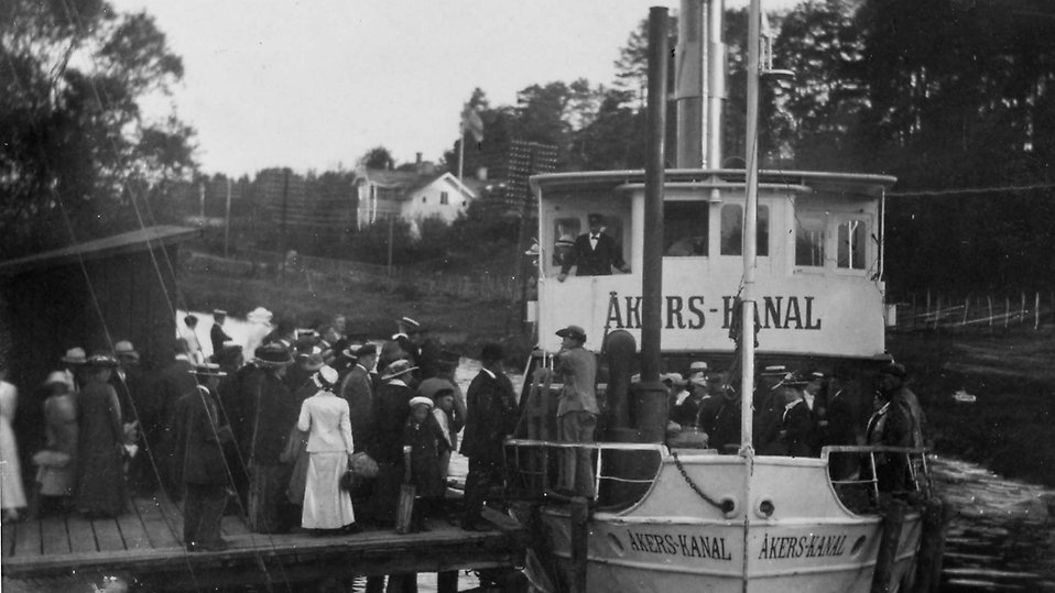 Stillbild ur filmen Åkers kanal 200 år av Roger Persson