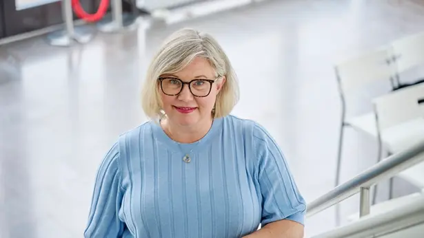 Personporträtt på Åsa Birath