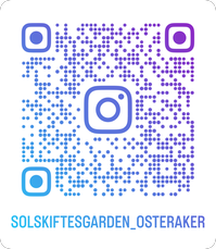Qr-kod. Se länk till Bergagårdens instagramkonto även i texten på sidan.