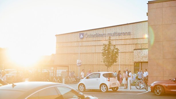 Entrén till Österåkers multiarena