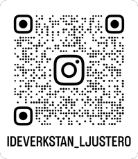 QR-kod till Idéversktans instagramkonto