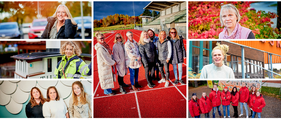 Collage med foton på finalisterna. Namn finns längre ned på sidan.