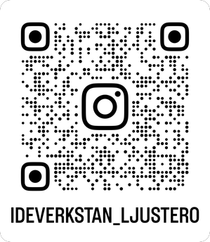 QR-kod till Idéverkstans Instagram